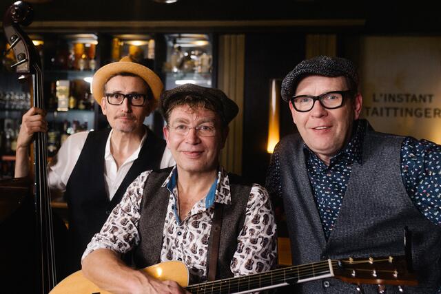 Das GG Trio ist schon jahrzehntelang mit Leidenschaft und Hingabe für ihre Musik dabei.