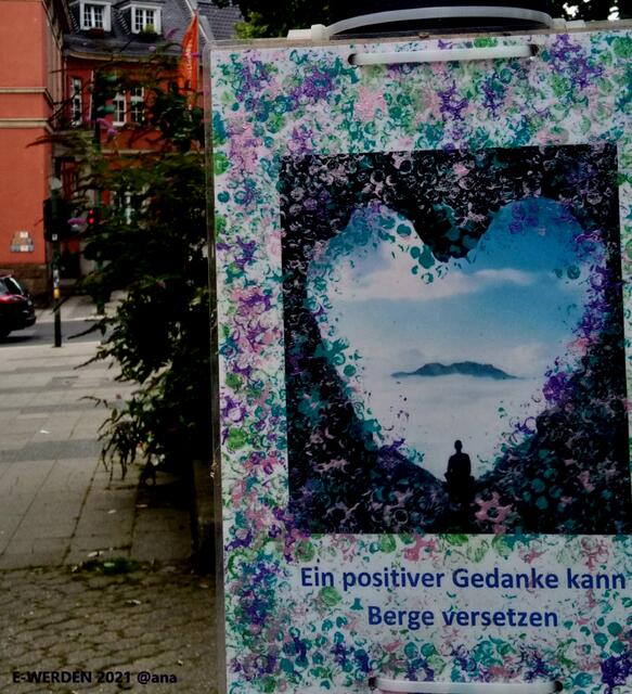 Positive Gedanken und "vibrations" in WERDEN