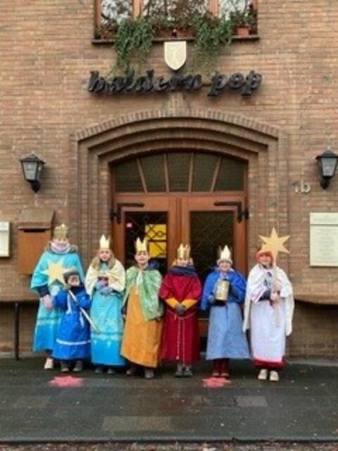 Die Sternsinger in Haldern.