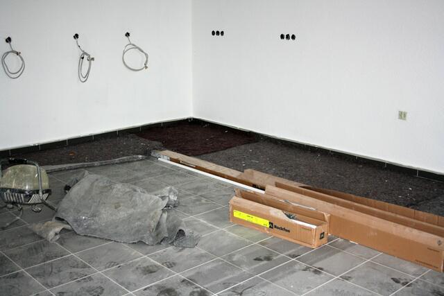 Noch ist einiges zu bewerkstelligen. Aber die Arbeiten befinden sich voll im Zeitplan. | Foto: Reiner Terhorst