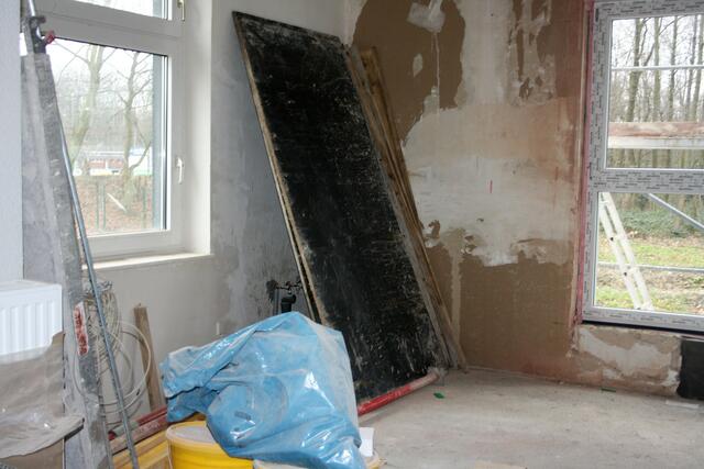 Bis das das historische, aber lange Zeit vernachlässigte Haus am Volksgartenweg aus seinem Dornröschenschlaf erwacht, muss noch kräftig Hand angelegt werden. | Foto: Reiner Terhorst