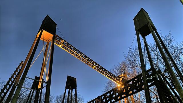 Die Brücken über den Nordkanal.