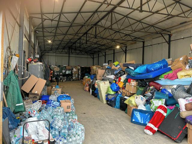 Hilfsgüter. | Foto: Brinkmann