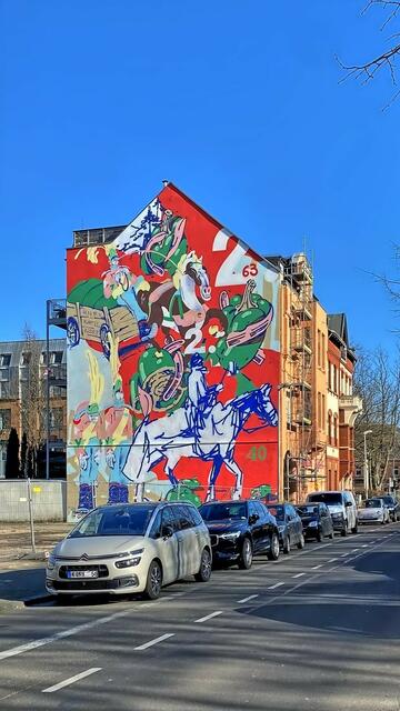 Der Eycatcher: Hansaallee 238. | Foto: © Margot Klütsch