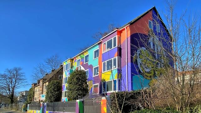 Das Schmuckkästchen: Hansaallee 268. | Foto: © Margot Klütsch