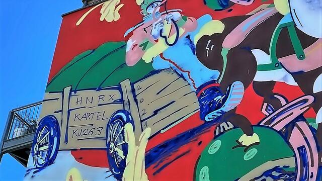 Die Signatur der Künstler: HNRX, KARTEL, Kj263 | Foto: © Margot Klütsch