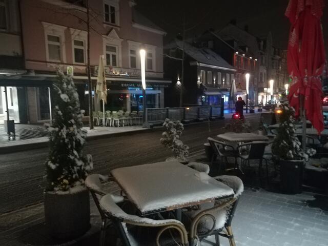 April, April, der weiß nicht was er will und hat sich in Gevelsberg am Feitag für Schnee entschieden. | Foto: Patrick Jost