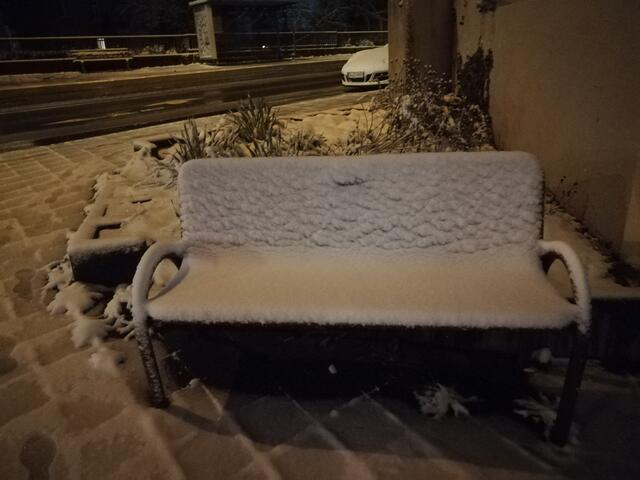 April, April, der weiß nicht was er will und hat sich in Gevelsberg am Feitag für Schnee entschieden. | Foto: Patrick Jost