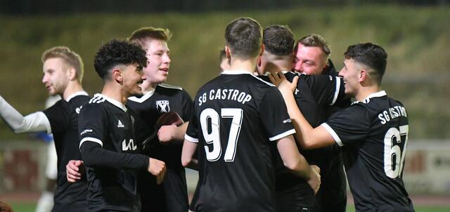 Grund zum Jubeln, das 2:1 ist gefallen