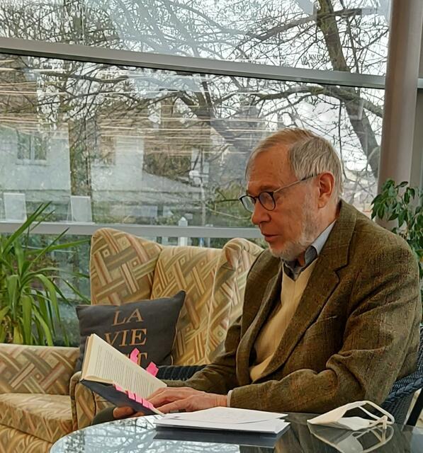 Gerd Kerl las am 01. April im Cafe LeseLust aus dem neu erschienen Buch von Christiane Hoffmann.