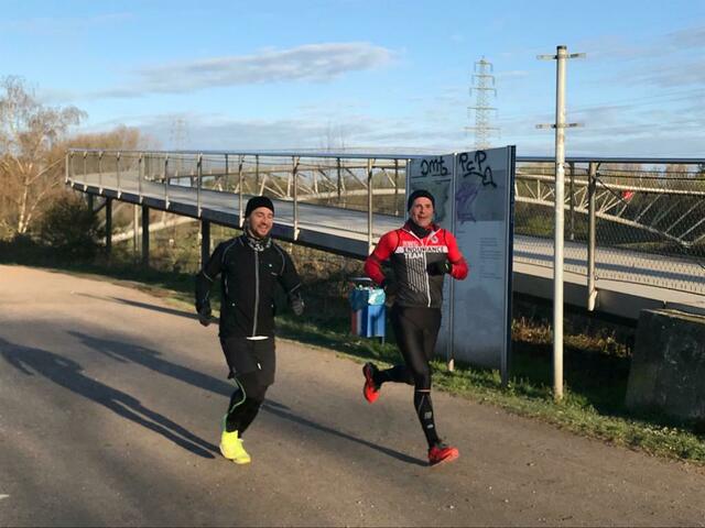 Robert und Björn sind flott unterweg