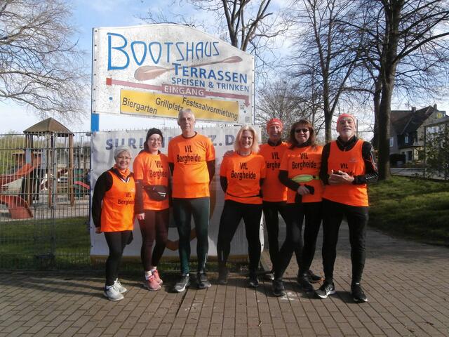 VfL Bergheide ist stark vertreten.