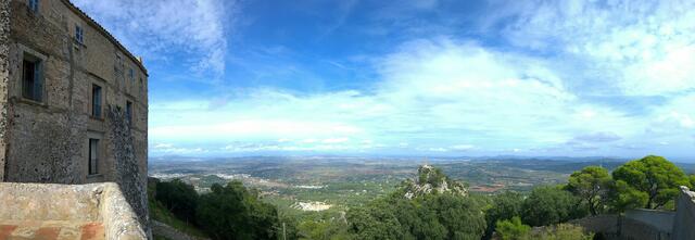 Ausblick am Santuari de Sant Salvador (Mallorca) | Foto: von mir
