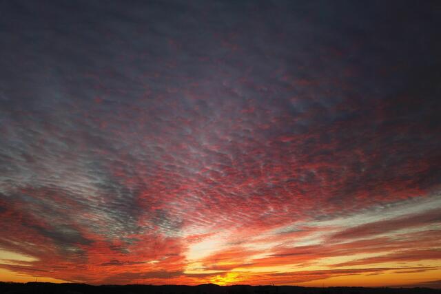 Abendhimmel über Blankenstein | Foto: von mir