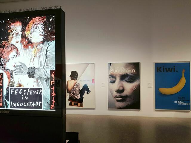 Plakate wollen unsere Aufmerksamkeit. "We Want You! - Von den Anfängen des Plakats bis heute", Blick in die Ausstellung im Museum Folkwang