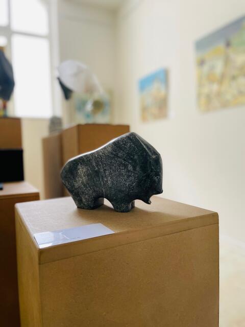 "BULL" Ausstellung von Karin Drabik in der Ruhr Gallery Mülheim