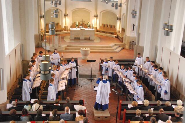 Evensong mit Mitgliedern der Singschule an der Petrikirche und des Kammerchores | Foto: Uwe Baumann