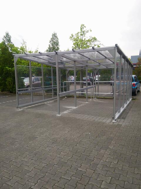 hier werden wohl bald Einkaufswagen stehen