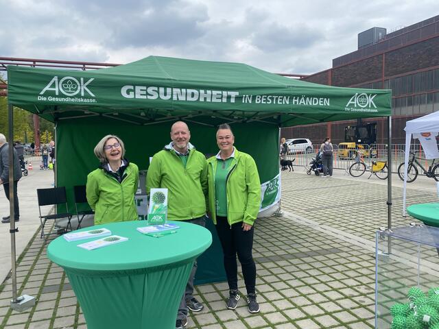 Bei der AOK in besten Händen