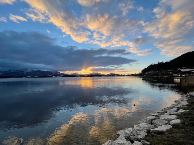 Sonnenuntergang am Hopfensee