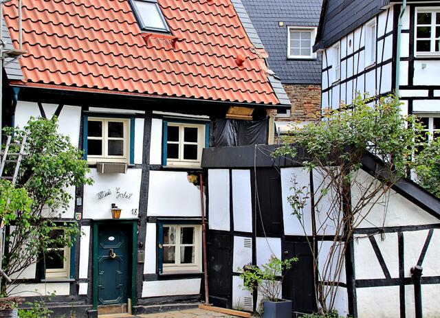 Das Mini Hotel, eins der kleinsten in Deutschland....