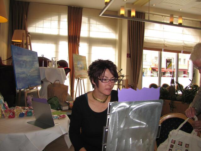 Künstlerin Sandra Riedel | Foto: Manfred Wrobel