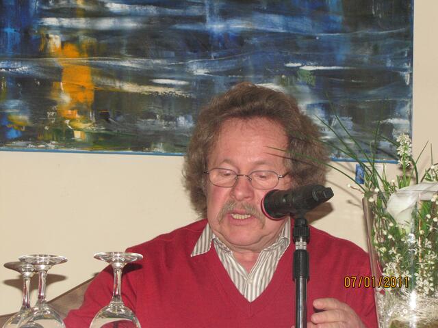 Schriftsteller und Künstler Dietmar Ostwald | Foto: Manfred Wrobel