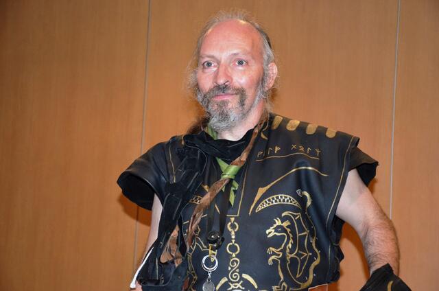 Autor und Künstler Wulf Golz | Foto: Manfred Wrobel