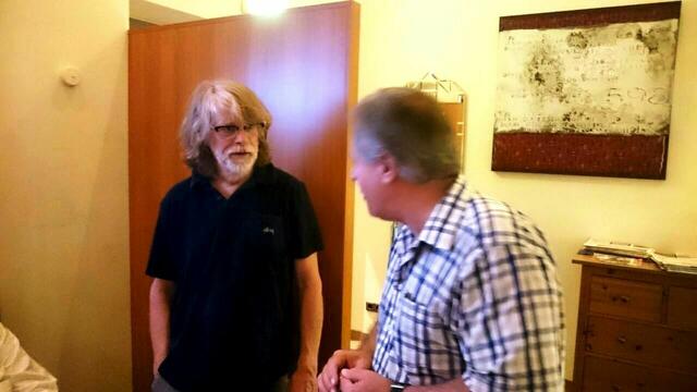 Helge Schneider u. Manfred Wrobel | Foto: Christiane Rühmann