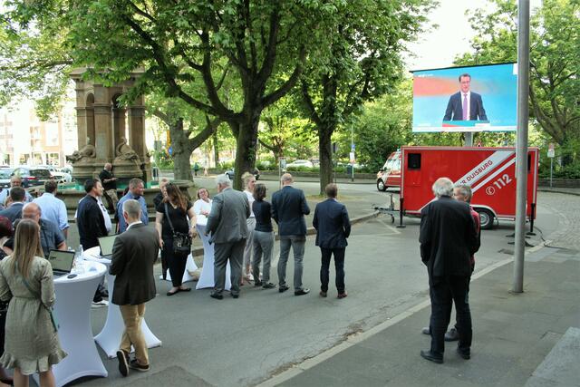 Die Statements der Spitzenpolitiker im Land gaben Anlass zu ersten Bewertungen.
Foto: Reiner Terhorst