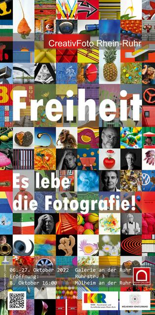 CFRR - Plakat zur Schau 2022 in der RuhrGallery