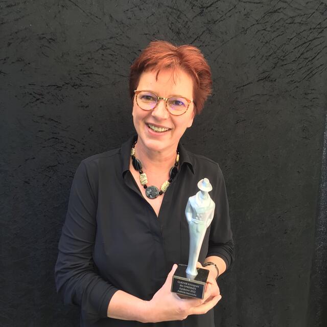Kathrin Heinrichs gewann mit ihrer Geschichte „Freier Fall“ den begehrten Glauser Preis. Foto: privat