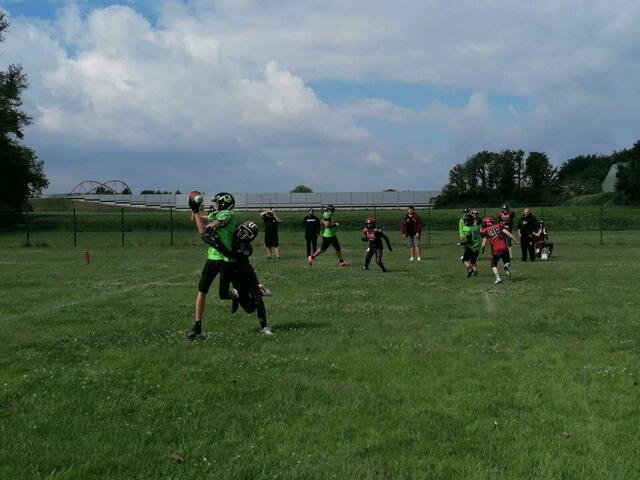 Die U16 in Aktion