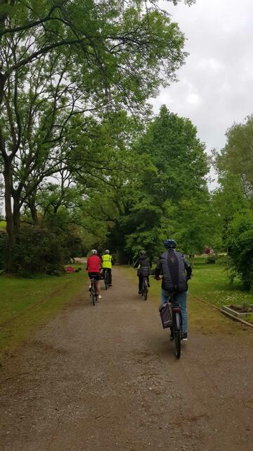 Durch den grünen Dortmunder Osten führte die Radtour mit dem ADFC.