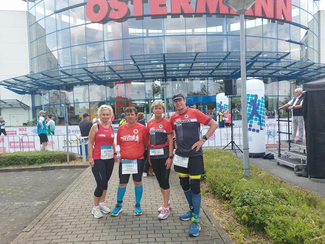 Auch beim 15 Kilometer lauf war das Team vertreten.  Foto: Rwo Endurance Team