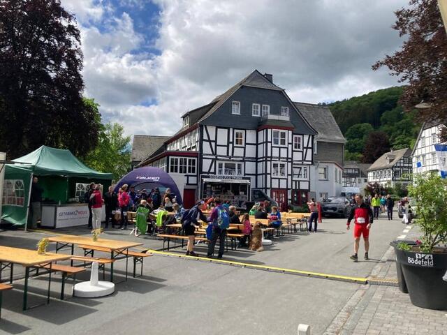 Tolle Zielverpflegung!