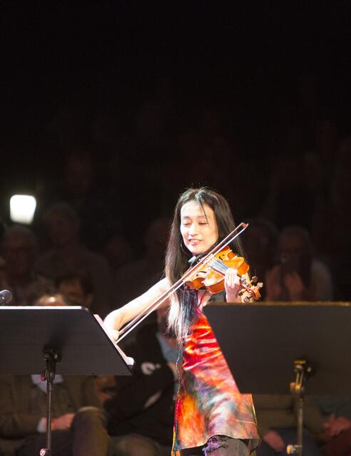 Die japanische Jazzmusikerin Sana Nagano begeisterte das Publikum. | Foto: Heike Cervellera