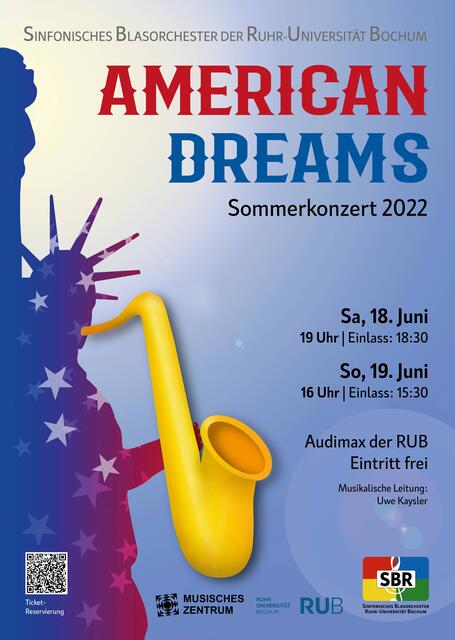 Das Sinfonische Blasorchester tritt am 18. und 19. Juni im Audimax auf. | Foto: Veranstalter