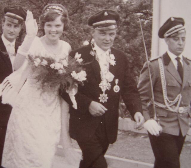 1962: Gerhard Schulte &amp; Anneliese Rinsche.