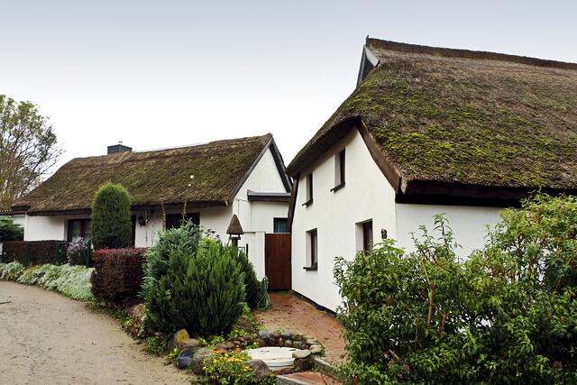 Das kleine Fischerdorf Vitt auf Rügen