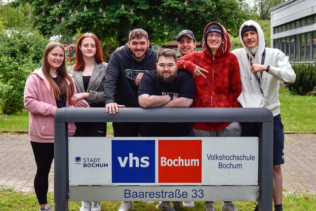 Einer der Schulabschlusskurse an der Volkshochschule. | Foto: Stadt Bochum