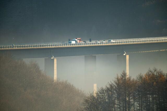Die Rahmede Talbrücke ist seit dem Nikolaustag 2021 gesperrt.  Foto: Olaf Fuhrmann / FUNKE Foto Services