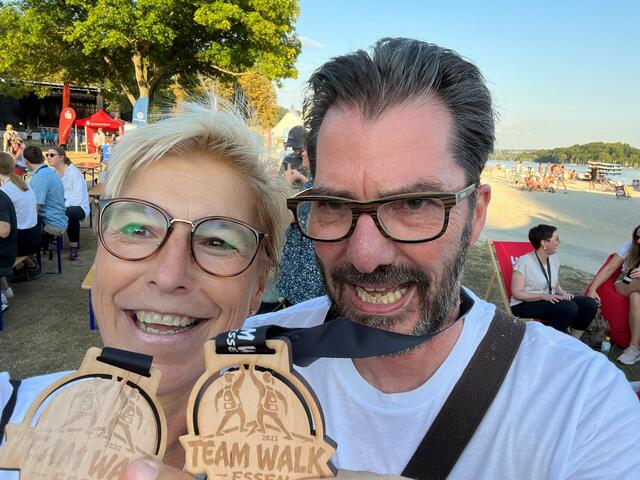 Ziel erreicht: Zur Belohnung gab es Medaillen. | Foto: Andrea Becker