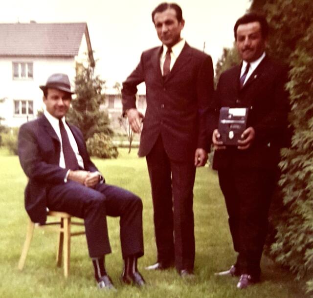 Fototermin im schicken Anzug. Foto: privat