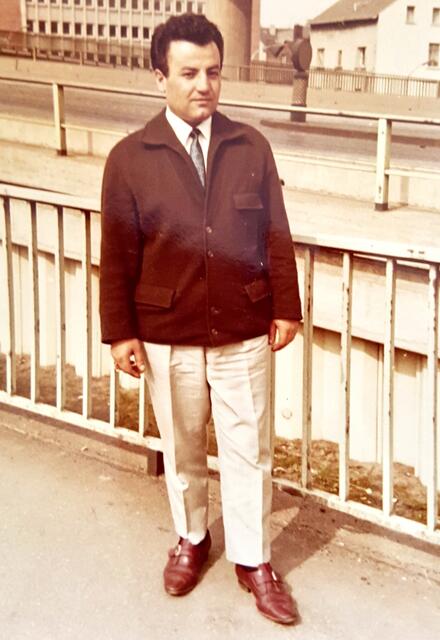 Der junge Gastarbeiter Abuzer Severcan in den 70er Jahren in Hagen. Foto: privat 
