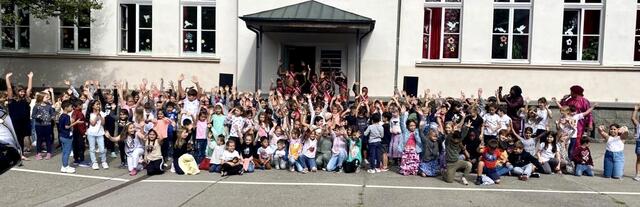 Auch sehr beliebt: Ein Tanzworkshop in der Pestalozzi-Grundschule in Lüdenscheid. Foto: privat