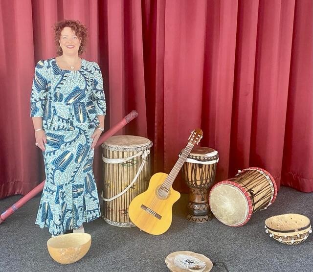 Susanne Kretschmer hat sich mit der afrikanischen Kultur beschäftigt und findet sie wunderbar. Foto: privat