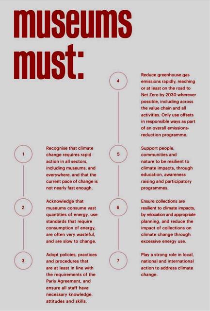 CIMAM -International Commitee of Museums and Collections of Modern Art  - Klimaneutralität | Foto: CIMAM / MMKM