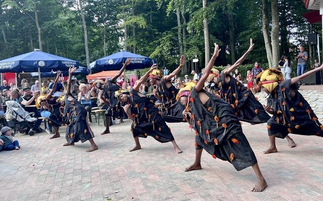 Straßen- und Waisenkinder aus Mali führen in Europa afrikanische Tänze auf. Mit Spendengeldern aus ihren Auftritten wird die Schul- und Ausbildung finanziert. Foto: privat