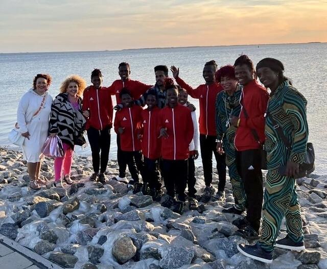 Susanne Kretschmer lud die Kinder zu einem Kurzurlaub an der Nordsee ein. Foto: privat